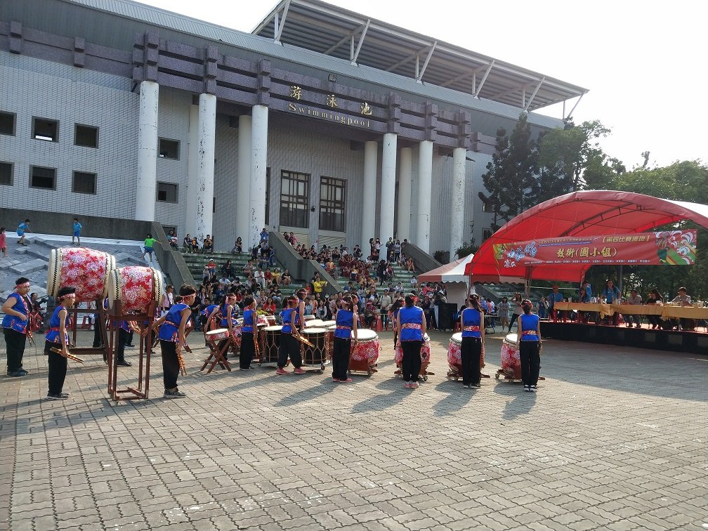 太鼓隊參與107年度傳統藝術比賽